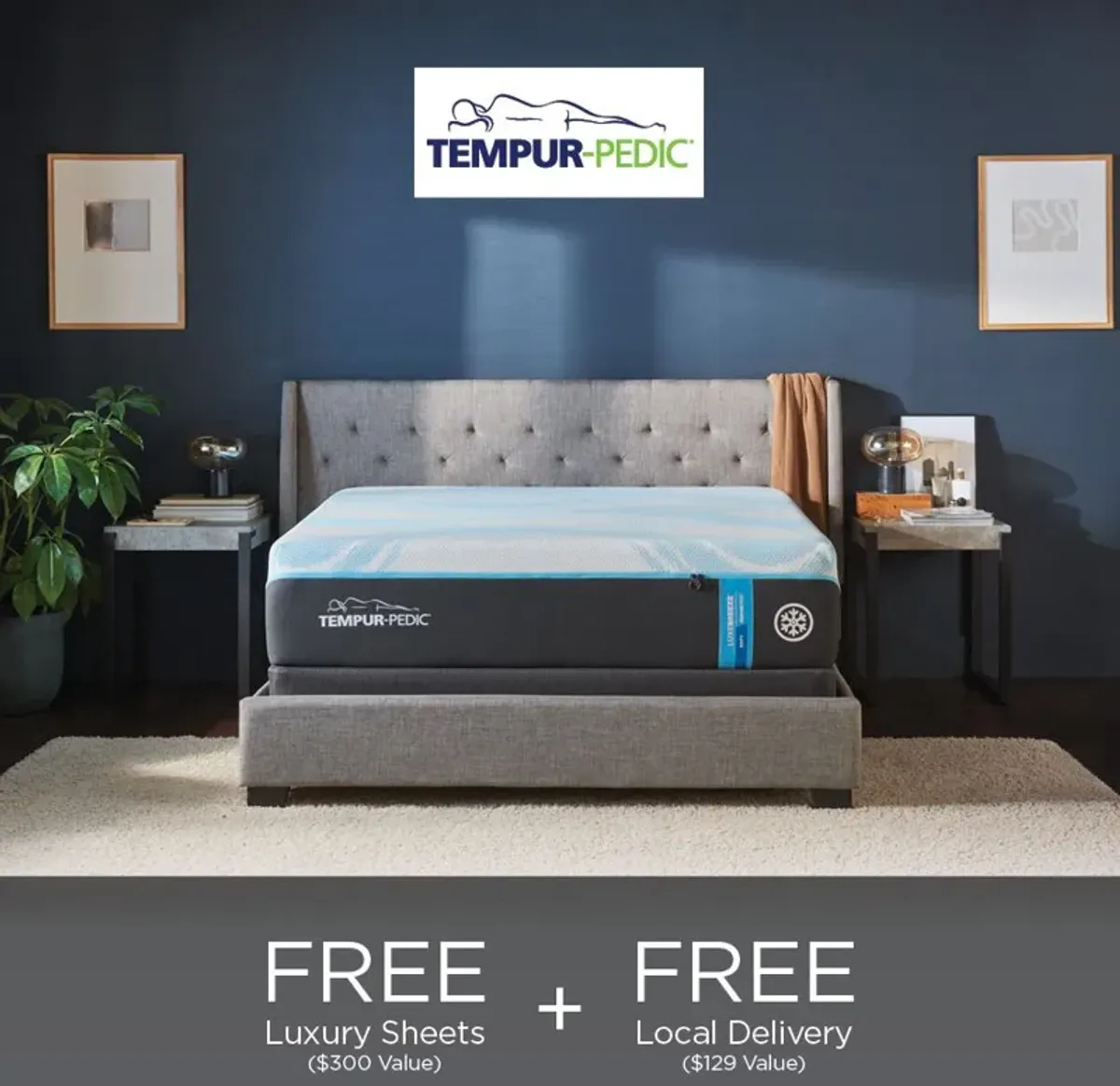 Tempur-Pedic® TEMPUR-LuxeBreeze® 2.0 Plush Tight Top King Mattress