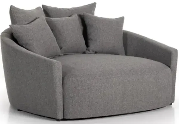 Four Hands Chloe Fallon Charcoal Media Lounger