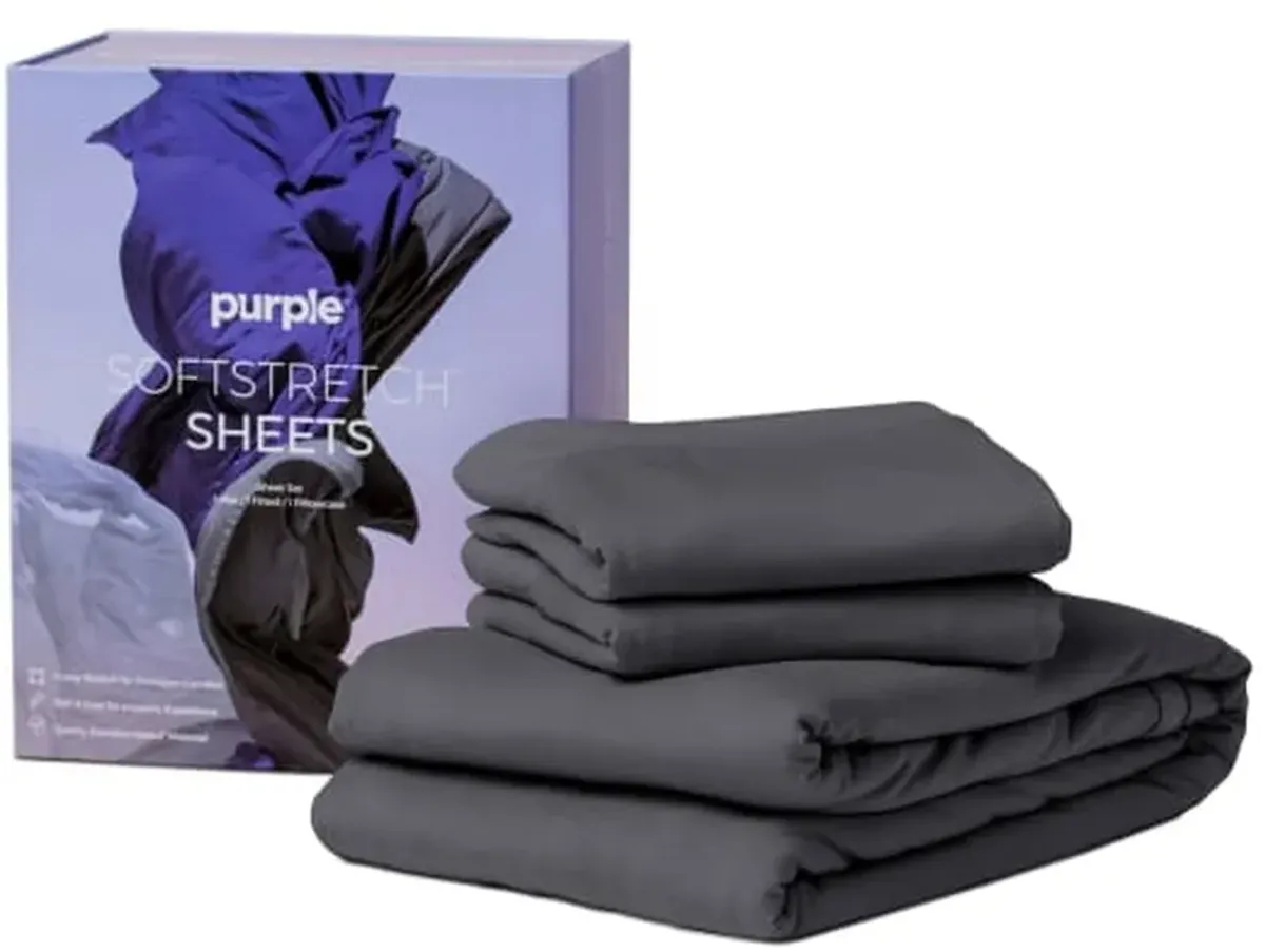 Purple® SoftStretch® Stormy Grey Twin XL Sheet Set