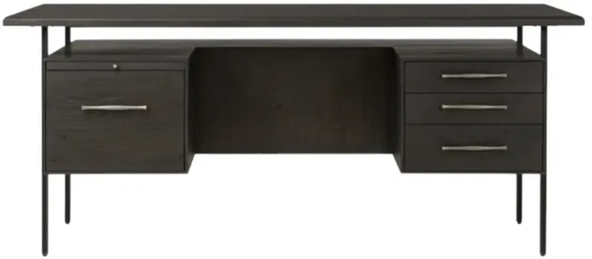 Four Hands Lauren Charcoal Desk