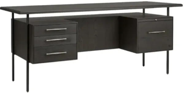 Four Hands Lauren Charcoal Desk