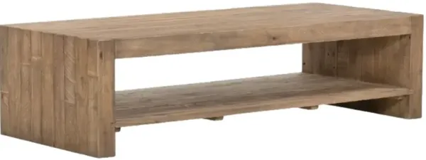 Four Hands Beckwourth Sierra Rustic Natural Coffee Table