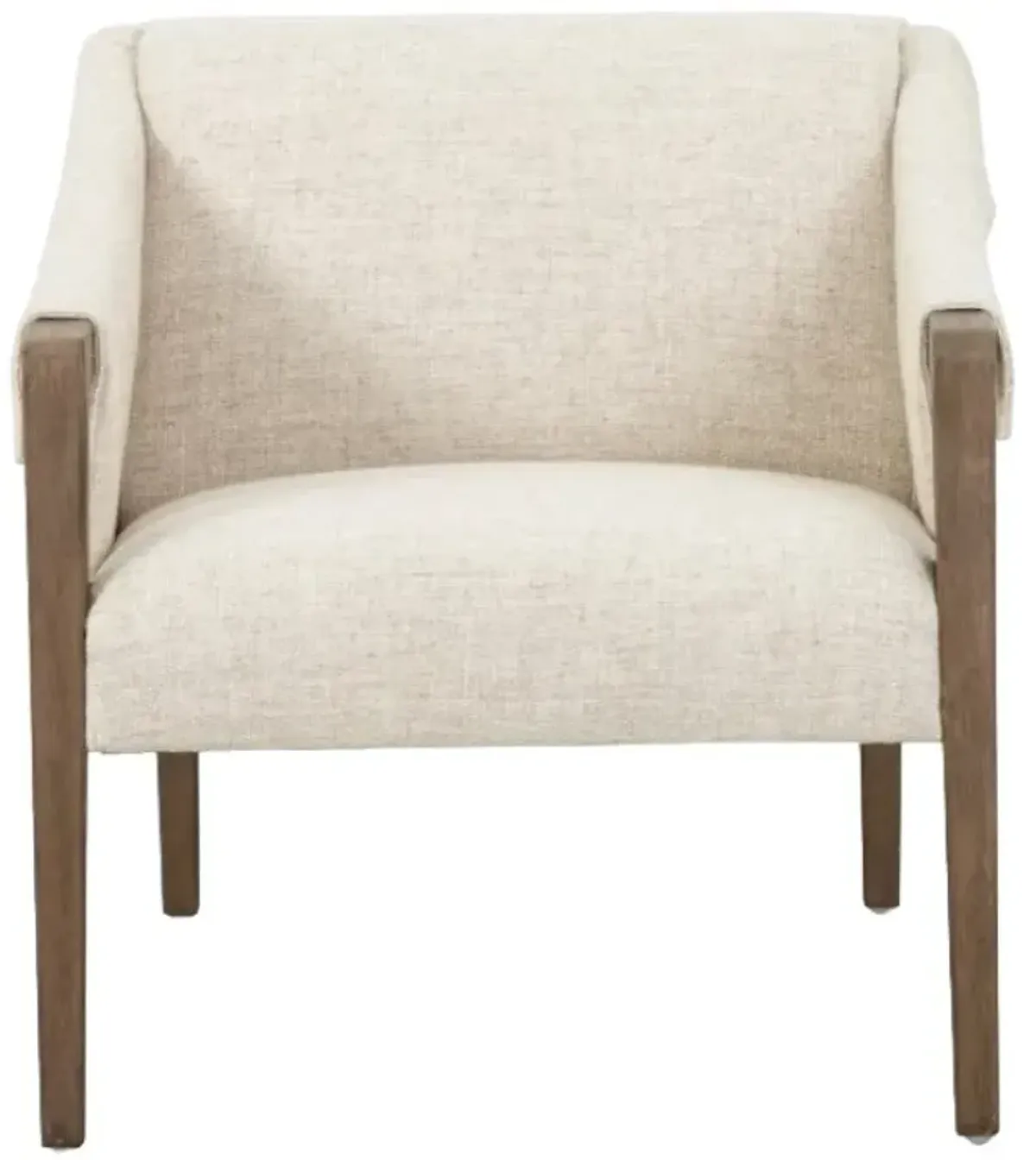 Four Hands Bauer Distressed Natural/Thames Cream Chair