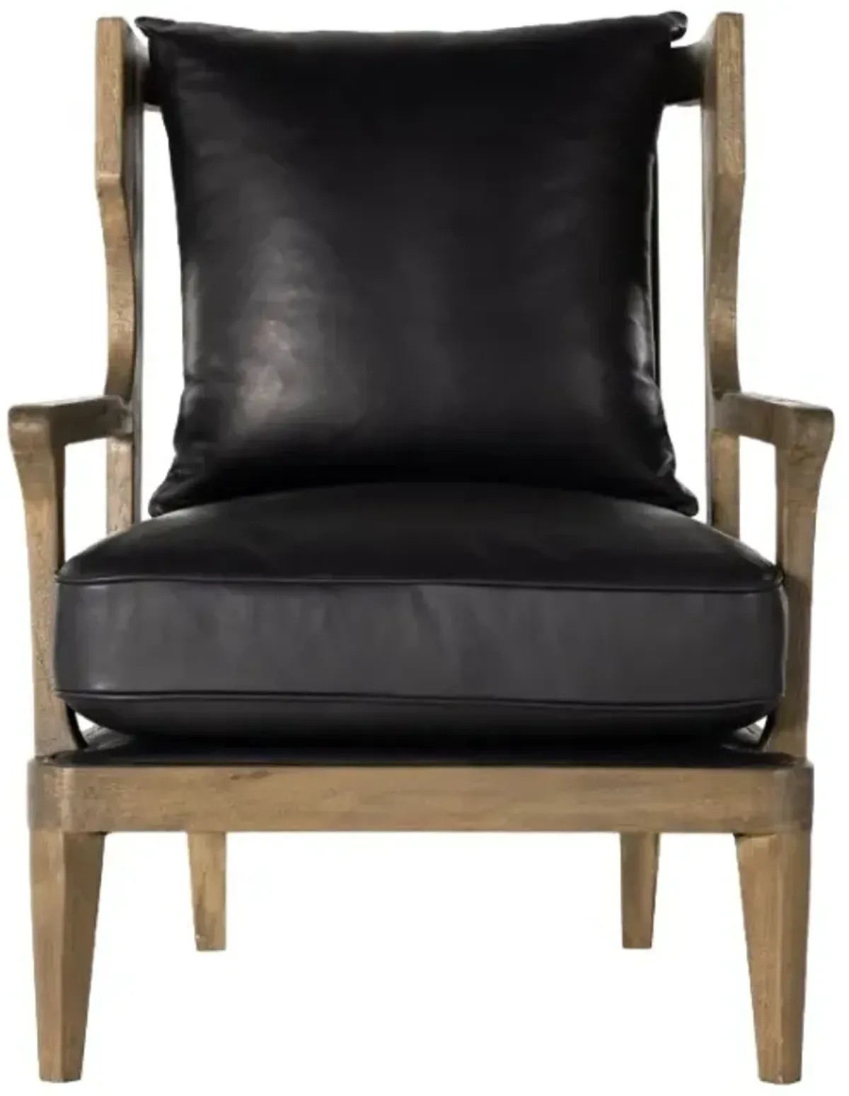 Four Hands Lennon Heirloom Black Chair