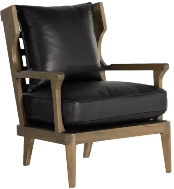 Four Hands Lennon Heirloom Black Chair