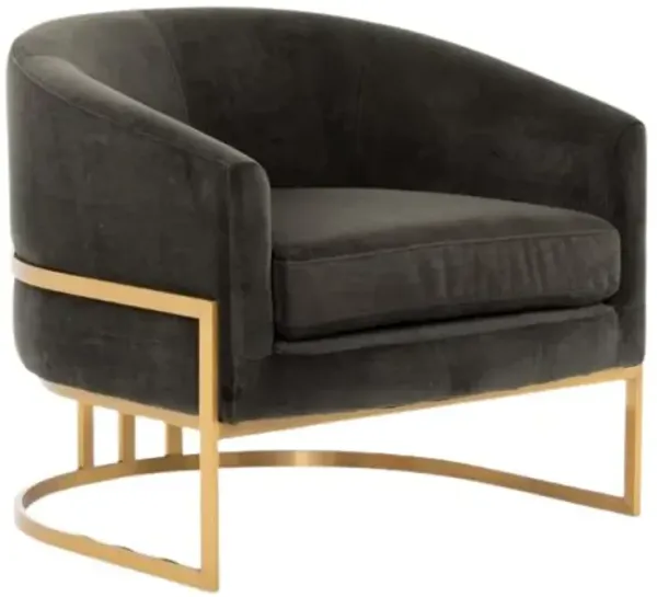 Four Hands Corbin Bella Smoke Accent Chair