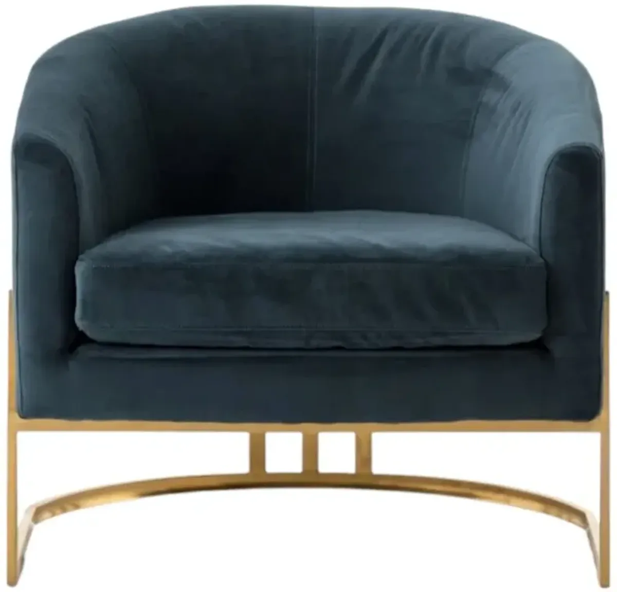 Four Hands Corbin Bella Jasper/Satin Brass Chair