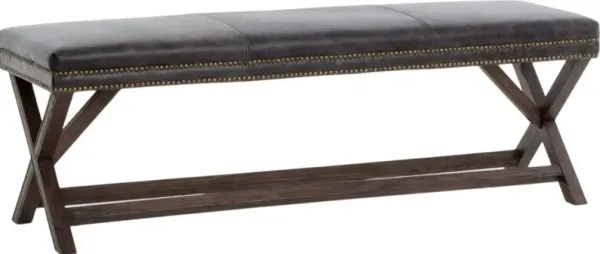 Four Hands Elyse Smoke Bench