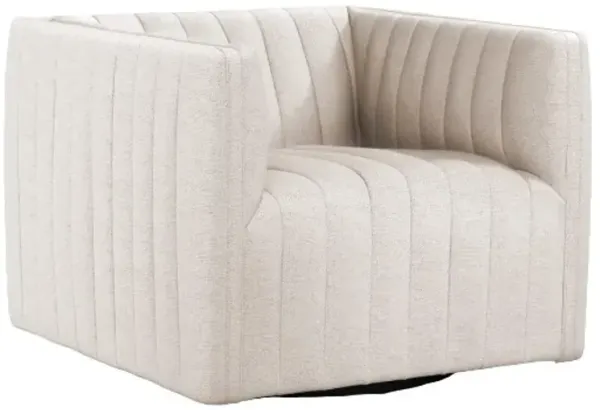 Four Hands Augustine Dover Crescent Swivel Accent Chair