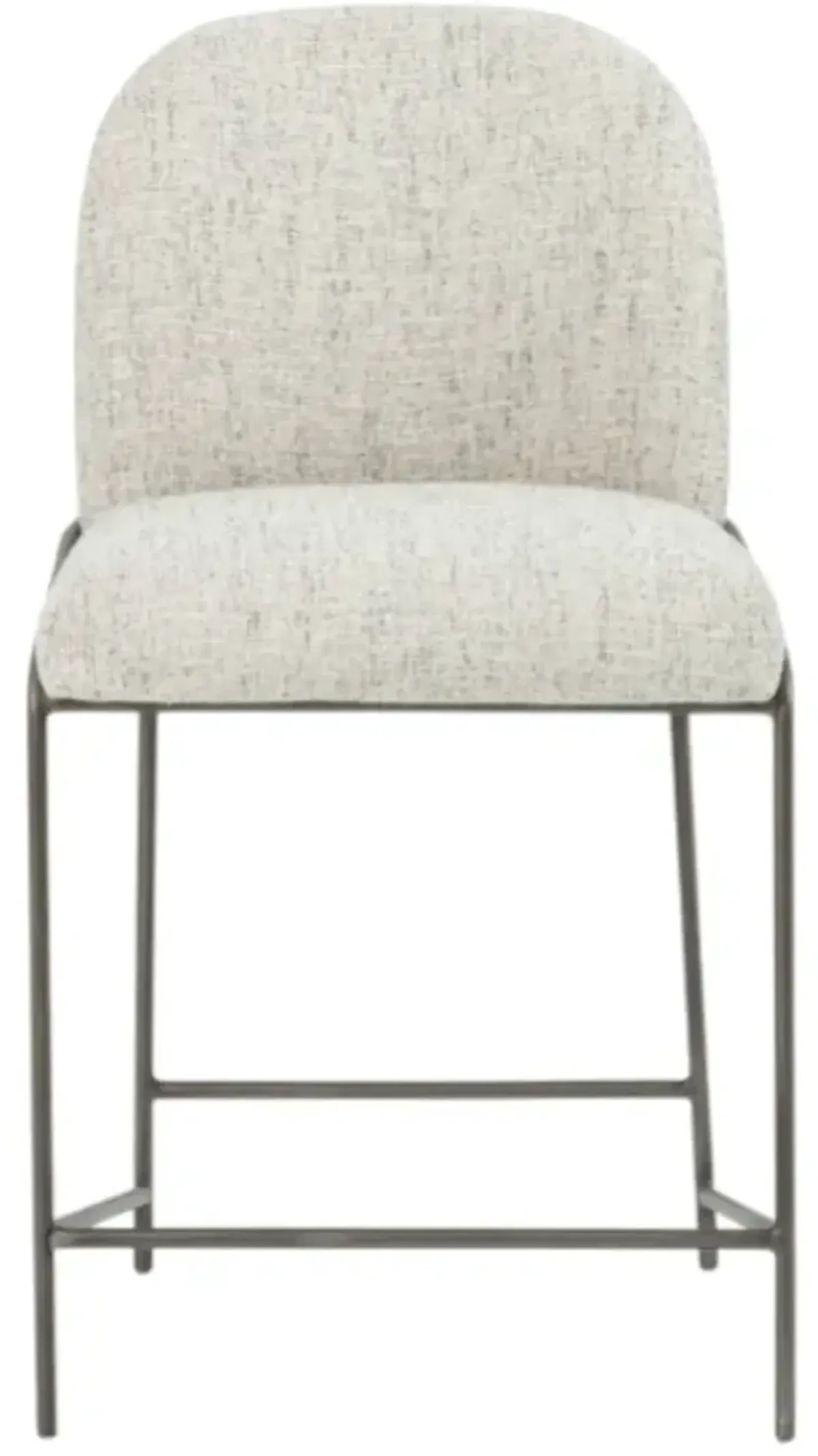 Four Hands Astrud Lyon Pewter Bar Stool