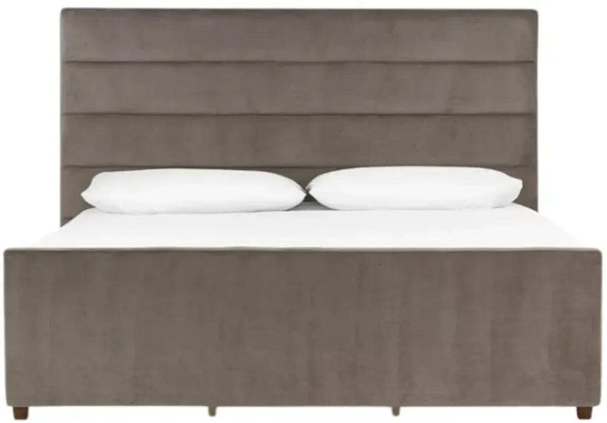 Four Hands Daphne Sage Worn Queen Panel Bed