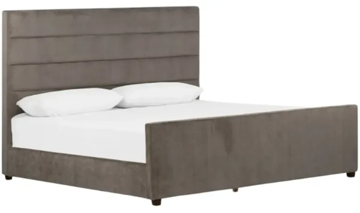 Four Hands Daphne Sage Worn Queen Panel Bed