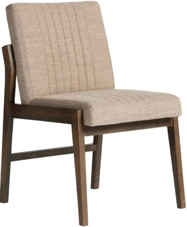 Four Hands Alice Alcala Fawn/Vintage Sienna Upholstered Dining Side Chair