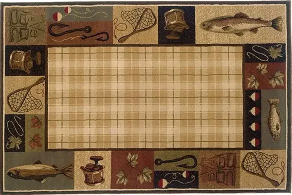 Oriental Weavers Hudson 2'x3' Style 1 Throw Rug