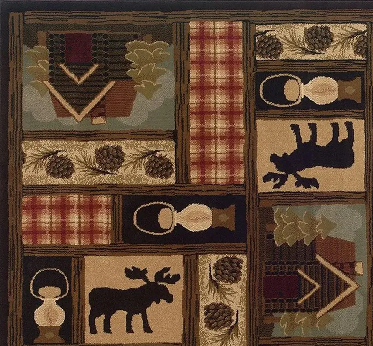 Oriental Weavers Hudson Multi-Color 2'x3' Throw Rug