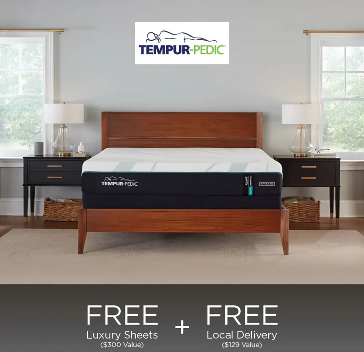 Tempur-Pedic® TEMPUR-Adapt® 11" Hybrid Medium Tight Top Queen Mattress