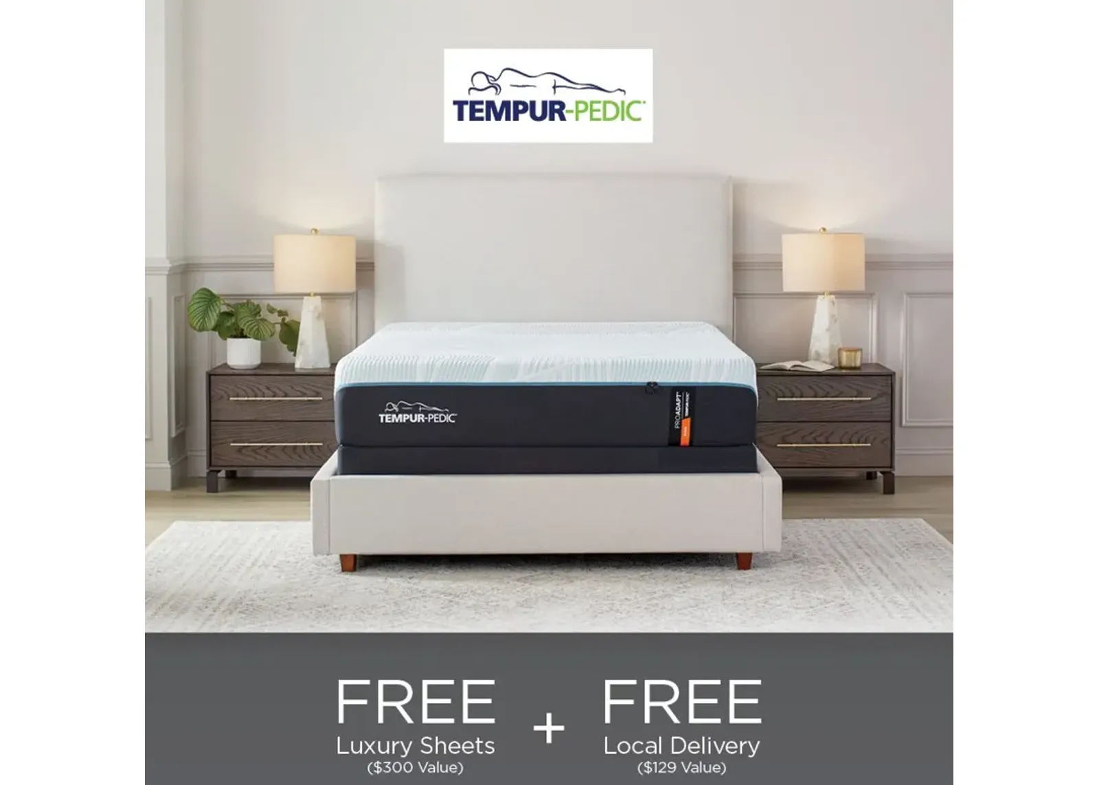 Tempur-Pedic® TEMPUR-ProAdapt® 12" TEMPUR-Material Firm Tight Top Queen Mattress