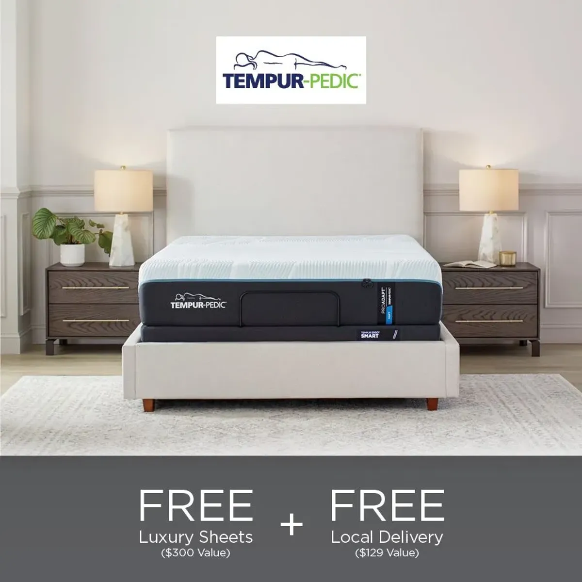 Tempur-Pedic® TEMPUR-ProAdapt® 12" TEMPUR-Material Soft Tight Top Queen Mattress