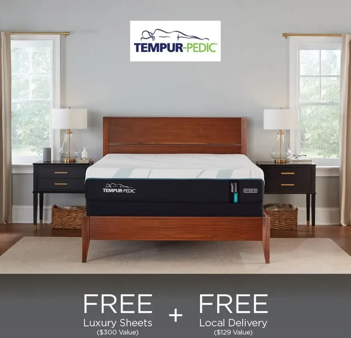 Tempur-Pedic® TEMPUR-ProAdapt® 12" Hybrid Medium Tight Top King Mattress