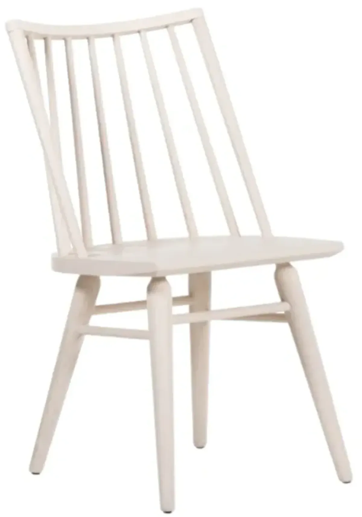 Four Hands Lewis Off White Oak Windsor Dining Side Chair