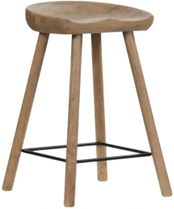 Four Hands Barrett Natural Matte Counter Stool
