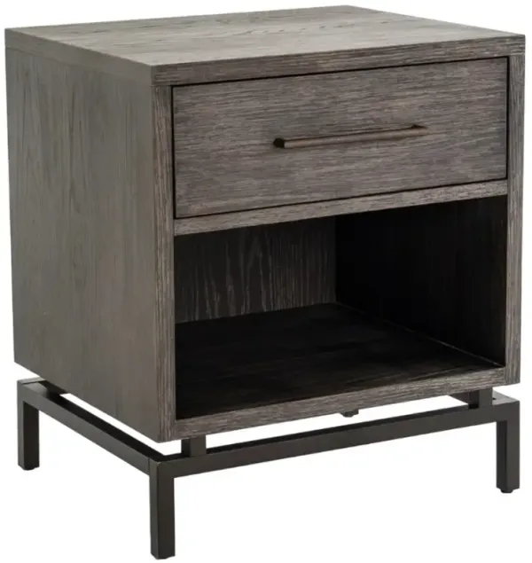 Four Hands Greta Autumn Gray Nightstand