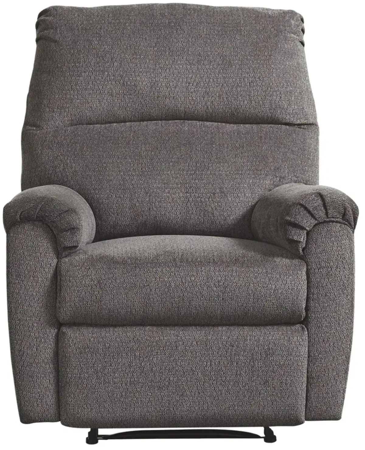 Signature Design by Ashley® Nerviano Gray Zero Wall Manual Recliner