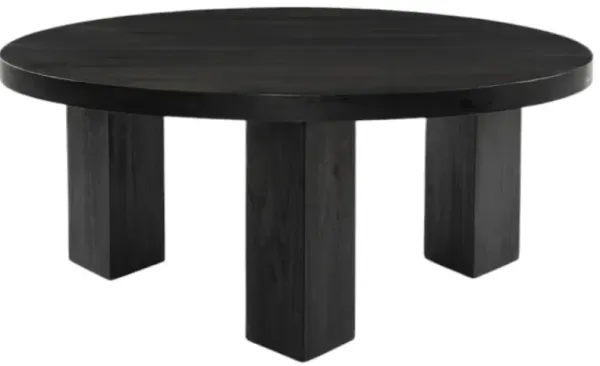 Four Hands Mesa Ebony Coffee Table