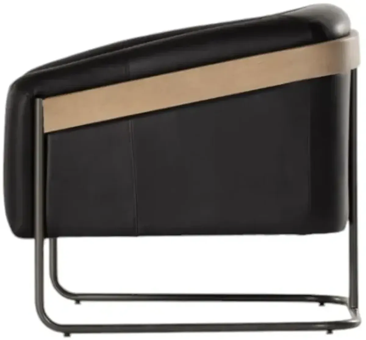 Four Hands Etta Heirloom Black Chair
