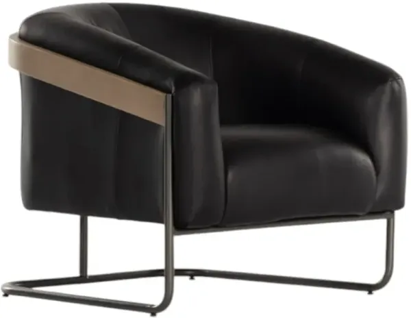 Four Hands Etta Heirloom Black Chair