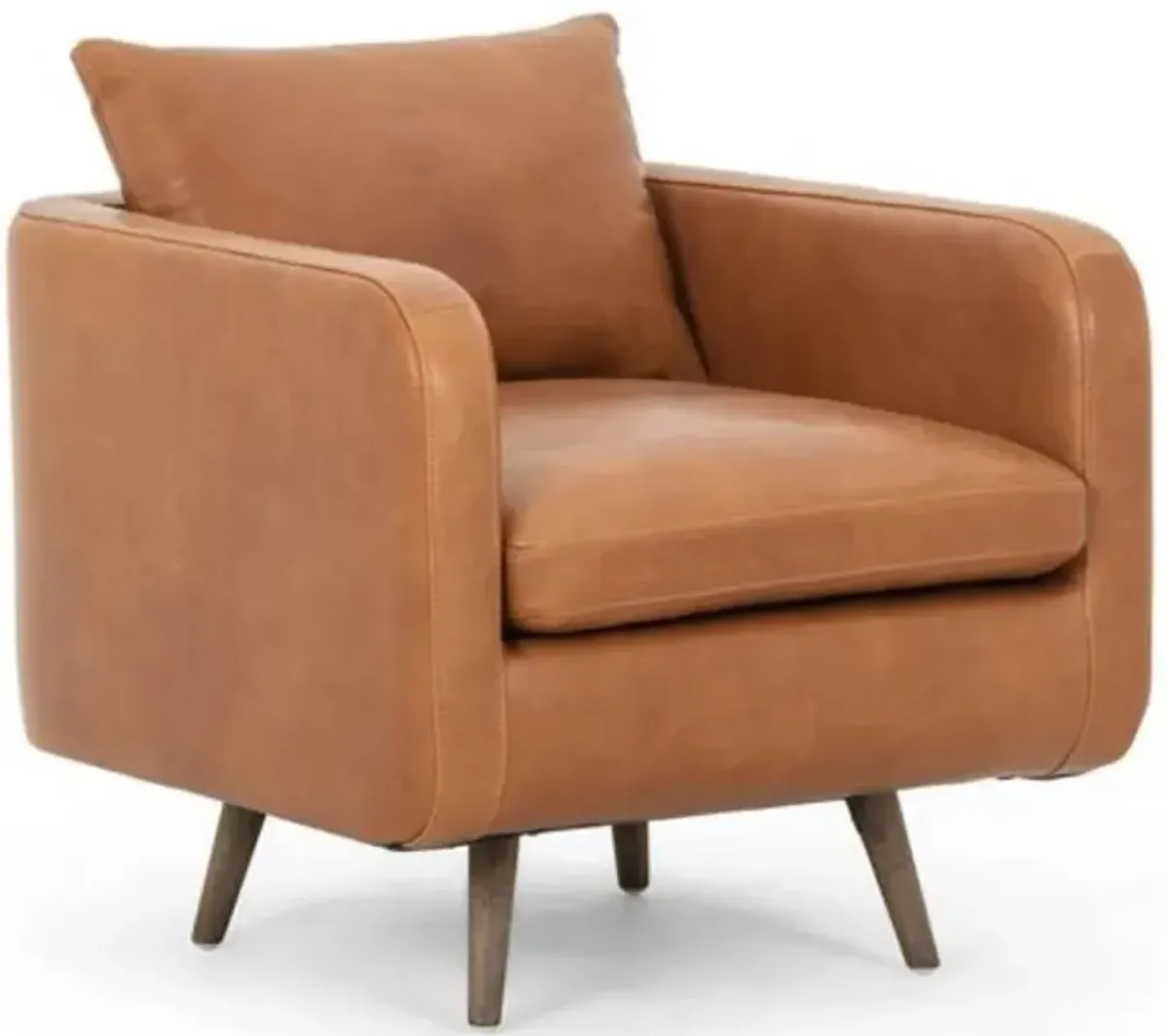 Four Hands Kaya Haven Tobacco Swivel Chair