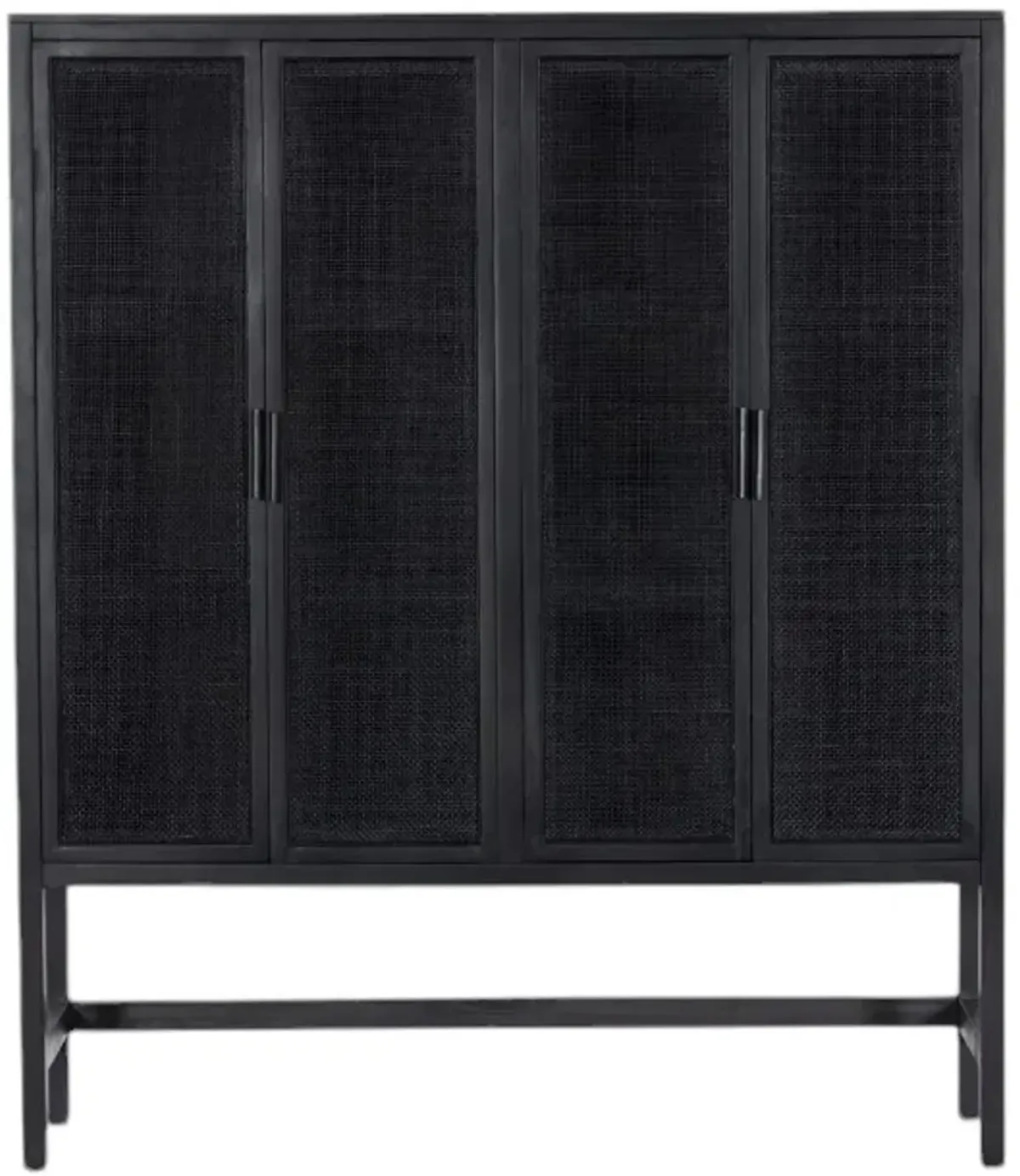 Four Hands Caprice Black Wash Cabinet