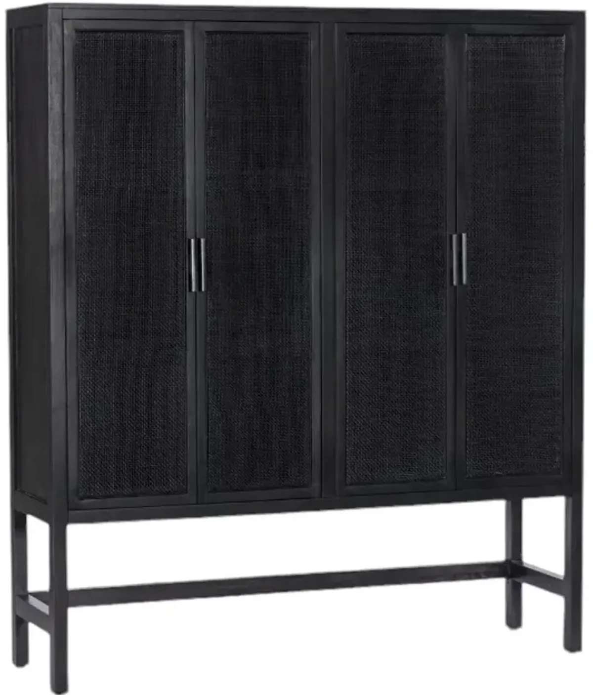 Four Hands Caprice Black Wash Cabinet