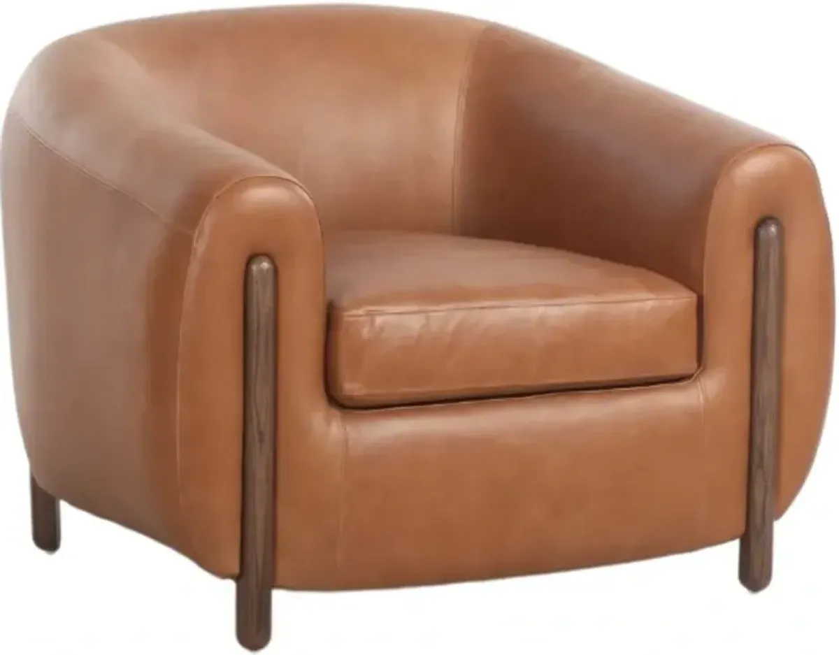 Four Hands Lyla Valencia Camel Chair