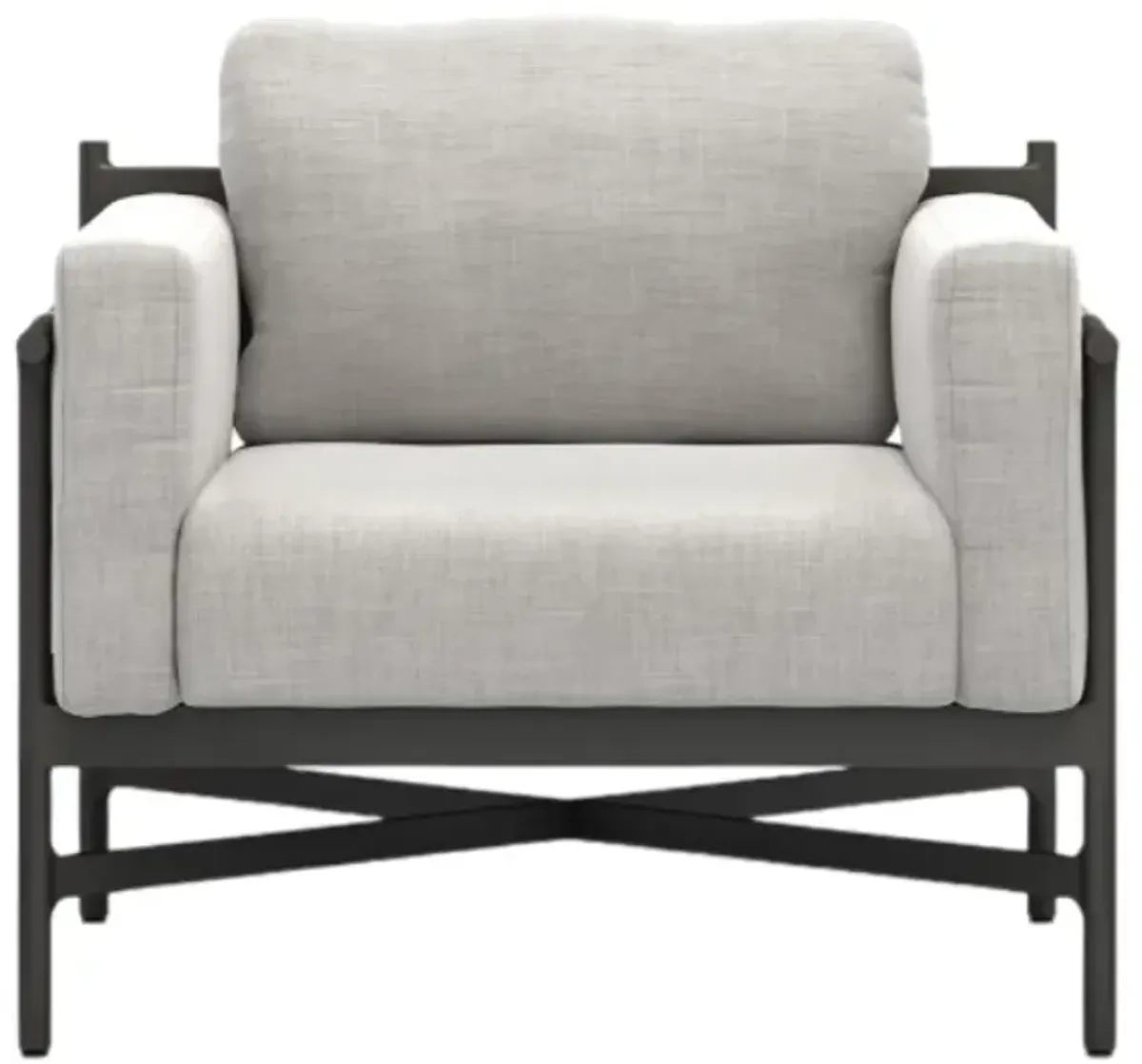 Four Hands Hearst Venao Gray Aluminum/Fabric Outdoor Chair
