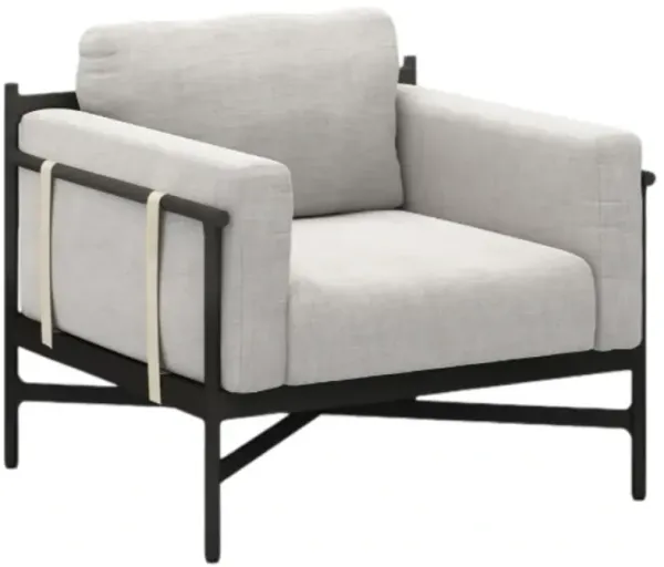 Four Hands Hearst Venao Gray Aluminum/Fabric Outdoor Chair