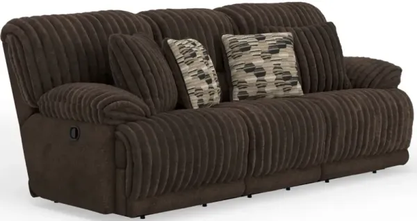 iAmerica Tyson Chocolate Reclining Sofa