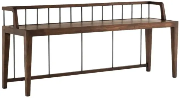 Four Hands Howard Pecan Bench