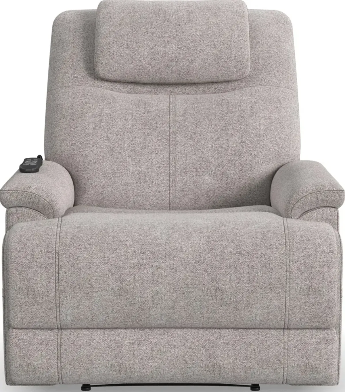 Flexsteel® Zecliner M1 Dove Power Sleep Recliner with Power Headrest and Lumbar