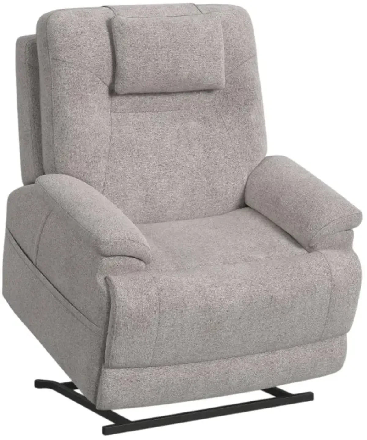 Flexsteel® Zecliner M2 Light Gray Power Lift and Sleep Recliner with Power Headrest and Lumbar