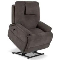 Flexsteel® Zecliner M2 Umber Power Lift and Sleep Recliner with