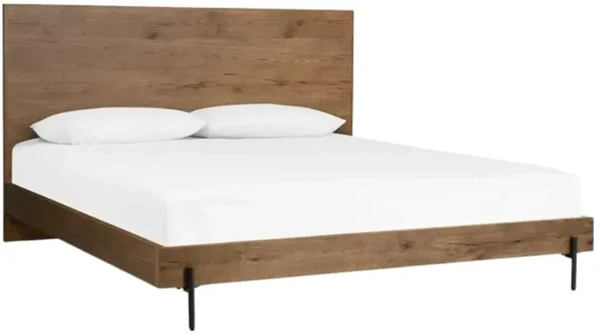 Four Hands Eaton Amber King Panel Bed