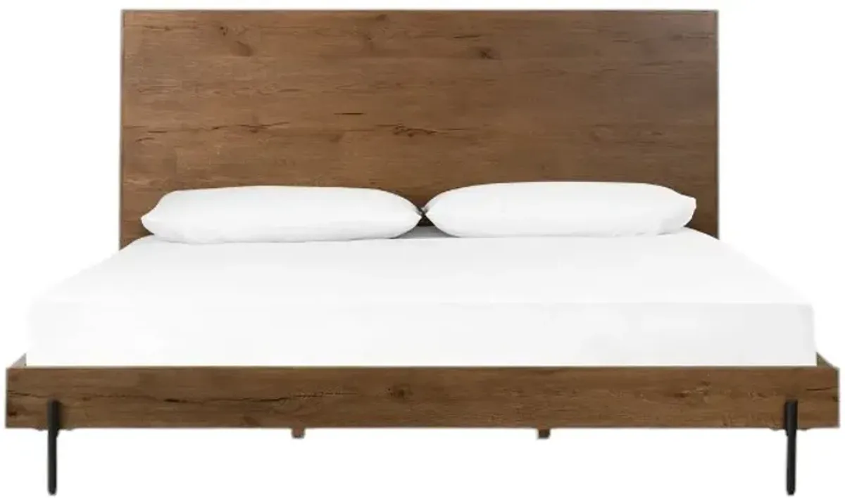 Four Hands Eaton Amber Queen Panel Bed