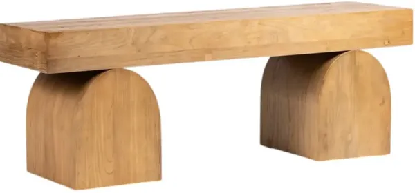 Four Hands Keane Natural Bench