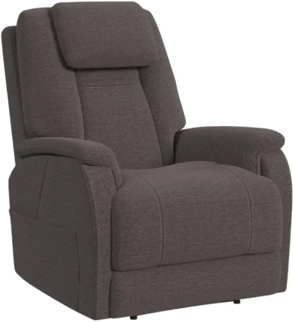 Flexsteel® Zecliner® Model 3+ Umber Gray Power Lift Sleep Chair