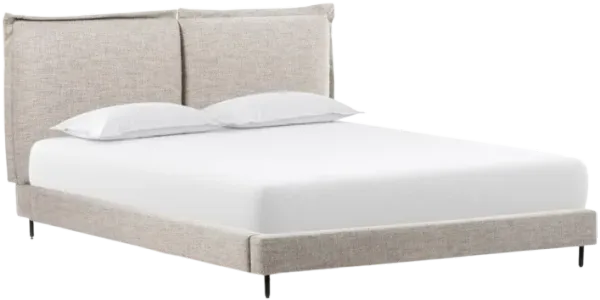 Four Hands Inwood Merino Porcelain Queen Panel Bed