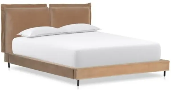 Four Hands Inwood Surrey Taupe Queen Bed