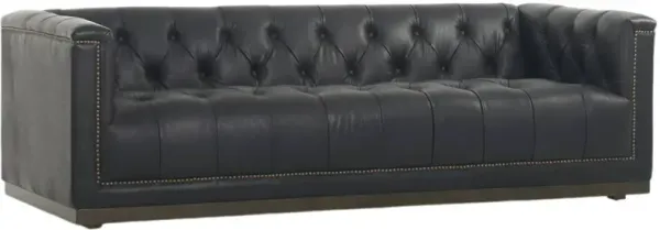 Four Hands Maxx Heirloom Black 86" Sofa