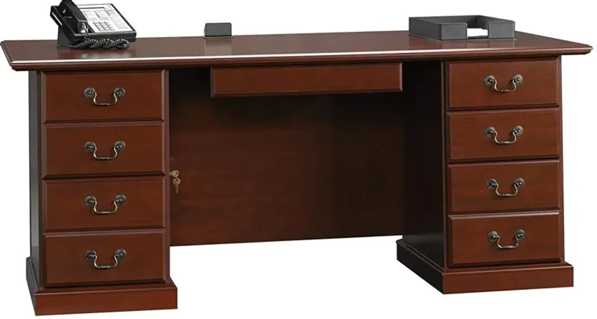 Sauder® Heritage Hill® Classic Cherry® Executive Desk