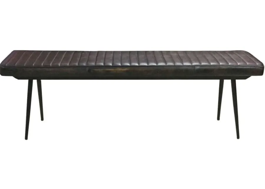 Coaster® Partridge Espresso/Black Cushion Bench